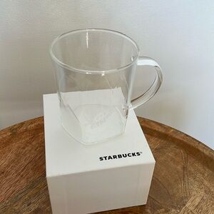 Starbucks Japan 2016 Sakura (Cherry blossom) petals glass tumbler 380ml